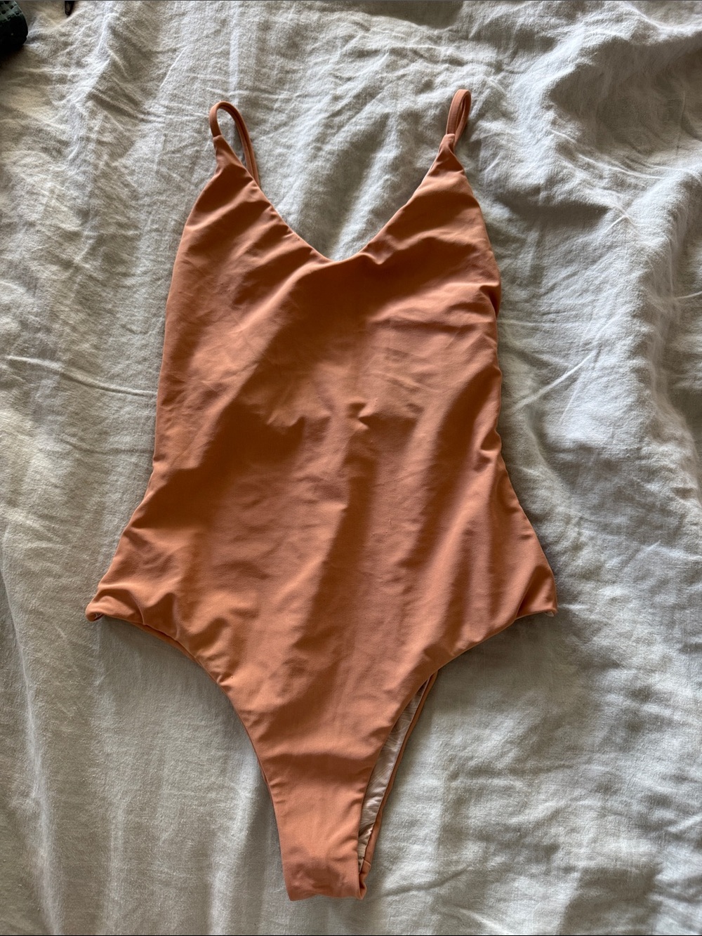 The Girl and the Water Rust One-Piece Swimsuit